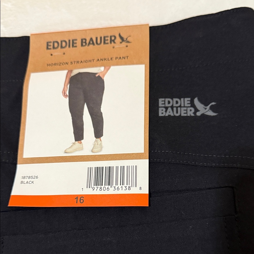 Eddie Bauer Classic Black women’s casual pants